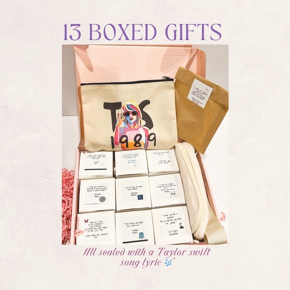 Taylor Swift Themed Mystery Gift Box - Picture 3 of 3